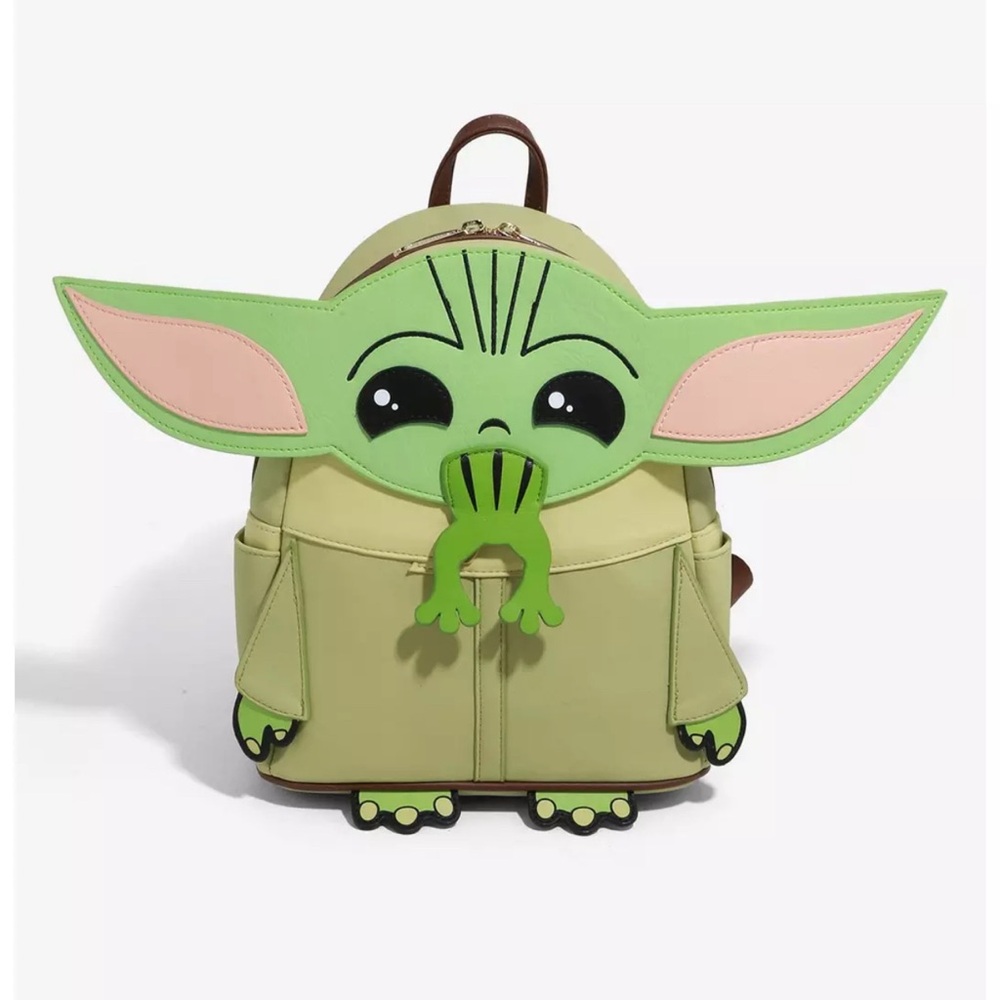 Star Wars The Mandalorian The Child Frog Figural Mini Backpack